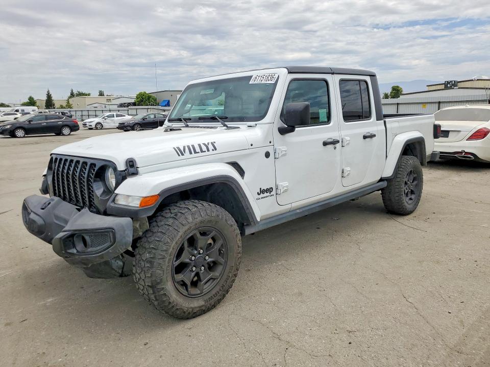 JEEP GLADIATOR 2022 with VIN 1C6HJTAG0NL143752 - Photo from auction