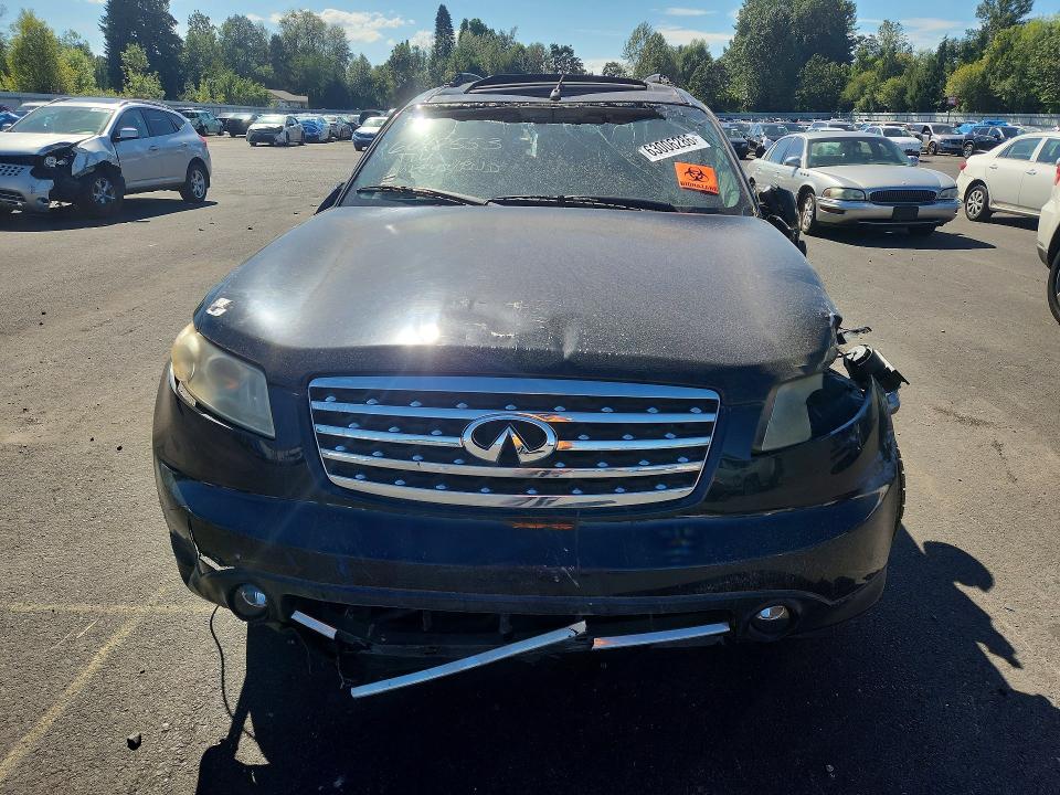 Photo 5 from auction – 2006 INFINITI FX35 with VIN JNRAS08WX6X205266