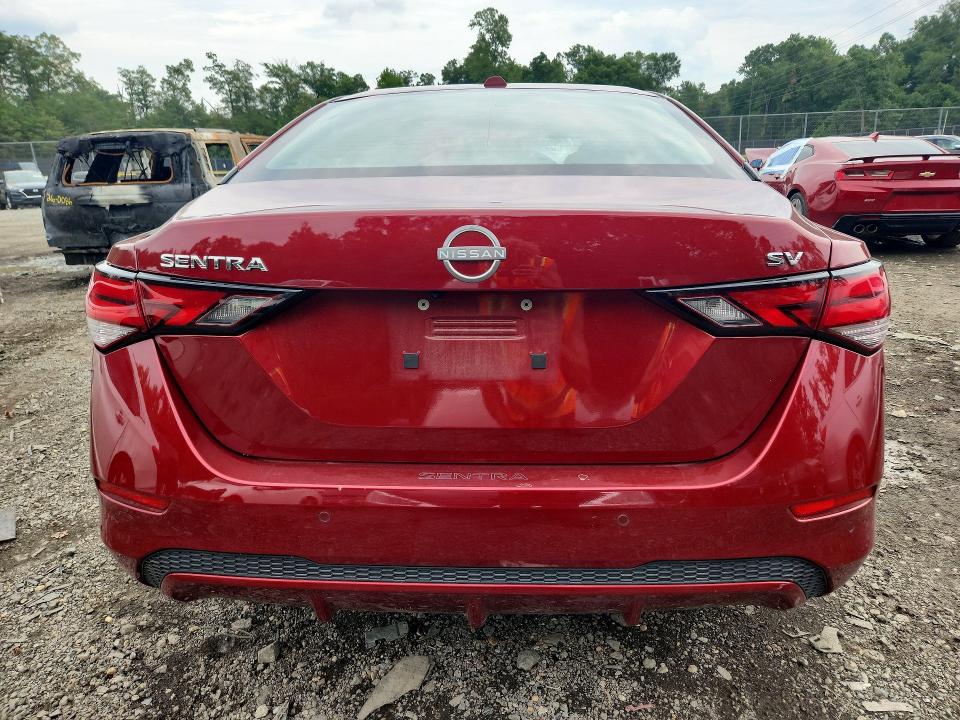 Photo 6 from auction – 2024 NISSAN SENTRA with VIN 3N1AB8CV4RY210742