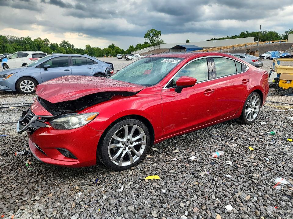 MAZDA 6 2014 с VIN JM1GJ1W57E1105317 - Фото с аукциона