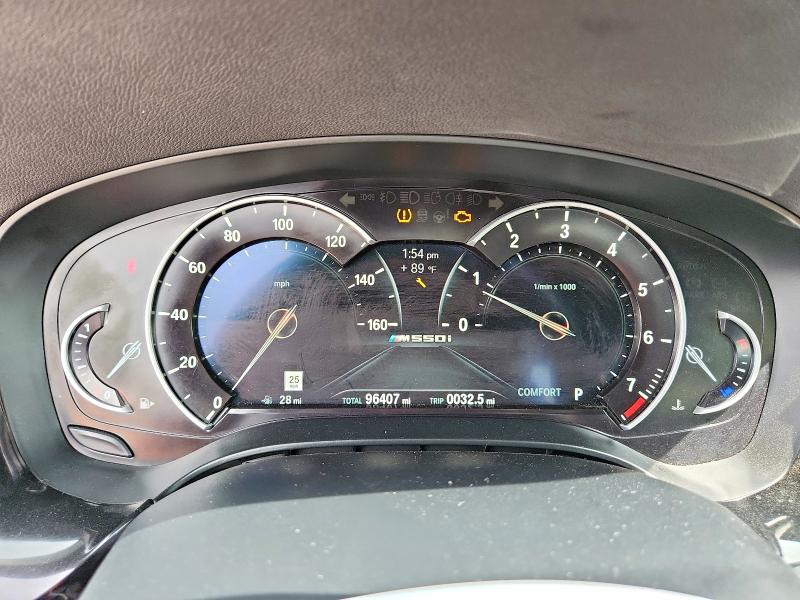 Photo 9 from auction – 2018 BMW M550XI with VIN WBAJB9C59JB049338