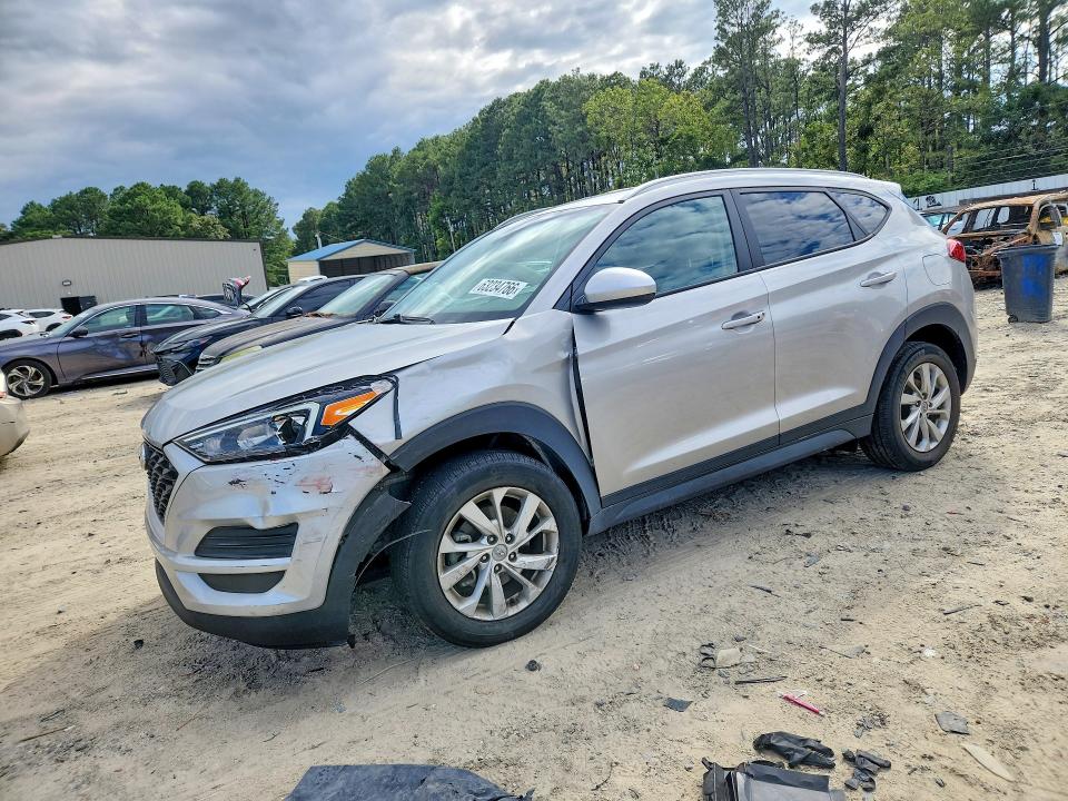 Photo 1 from auction – 2021 HYUNDAI TUCSON with VIN KM8J3CA47MU367647