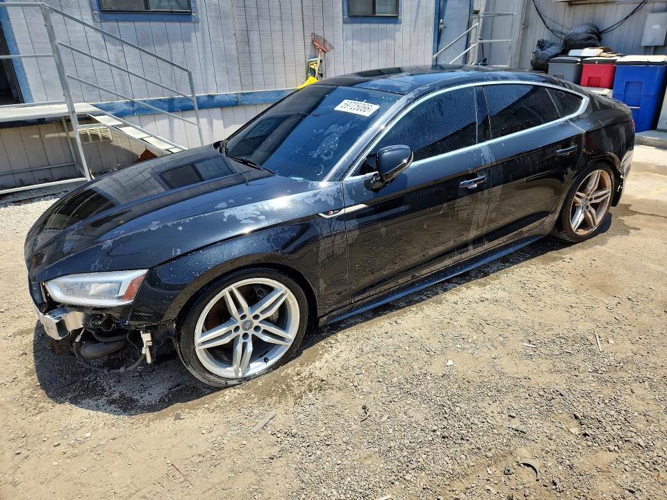 AUDI A5 2018 with VIN WAUENCF59JA024589 - Photo from auction