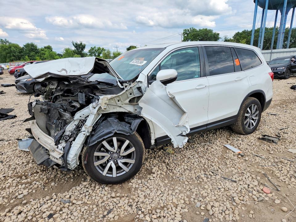 HONDA PILOT 2021 with VIN 5FNYF6H52MB064584 - Photo from auction