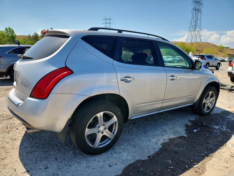 Photo 3 from auction – 2007 NISSAN MURANO with VIN JN8AZ08W87W604331