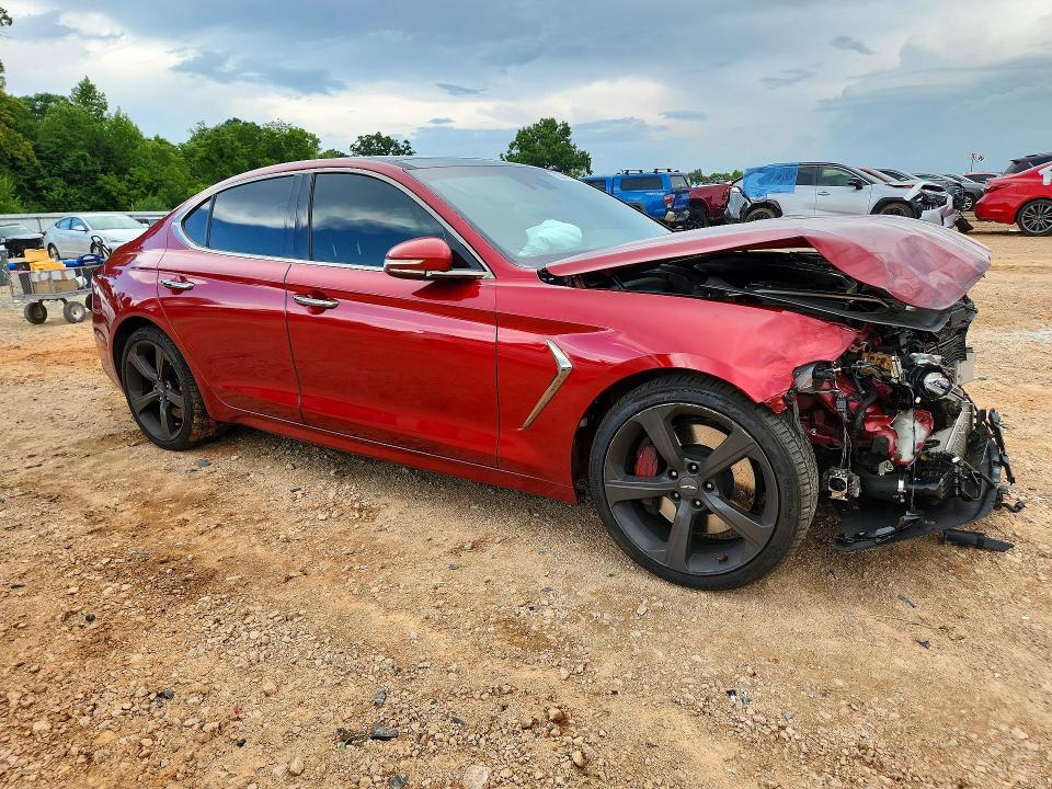 Photo 4 from auction – 2019 GENESIS G70 with VIN KMTG34LE2KU015357
