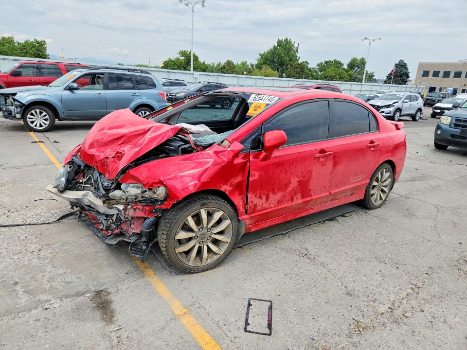 HONDA CIVIC 2010 with VIN 2HGFA5E5XAH700518 - Photo from auction