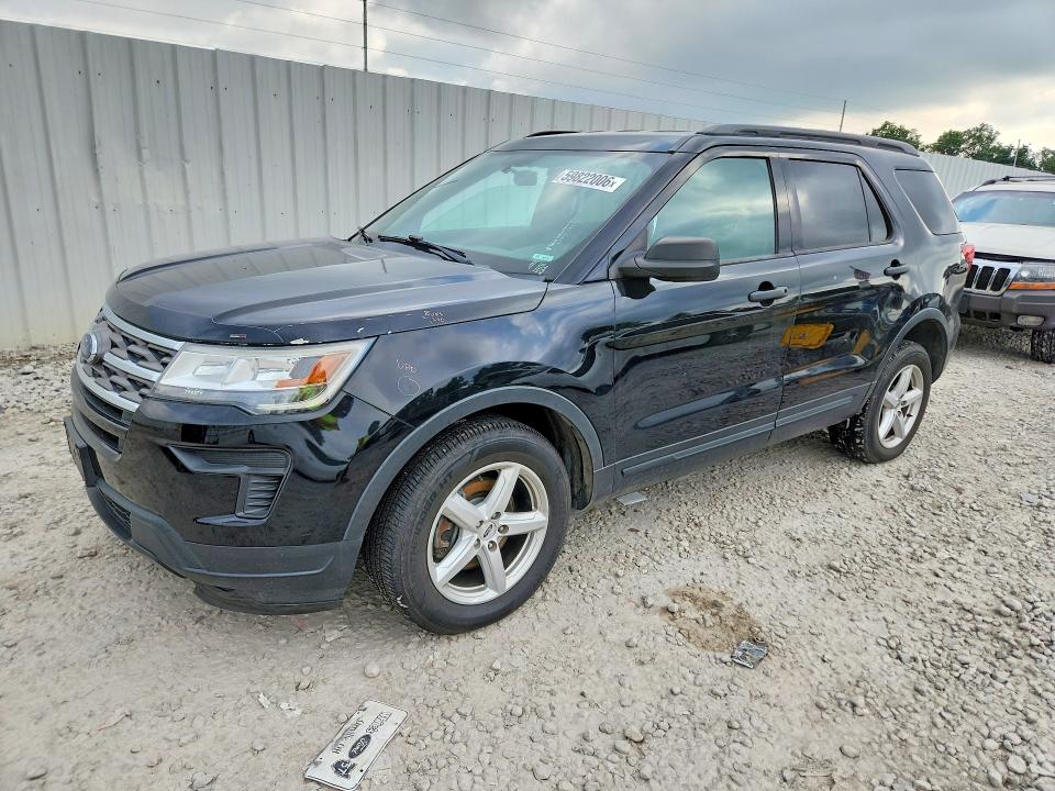 FORD EXPLORER 2018 with VIN 1FM5K8B81JGA73660 - Photo from auction