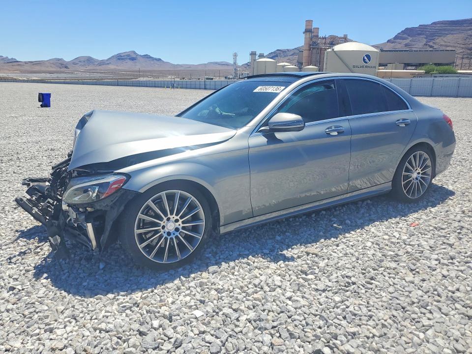 MERCEDES-BENZ C 2016 with VIN 55SWF4JBXGU133116 - Photo from auction