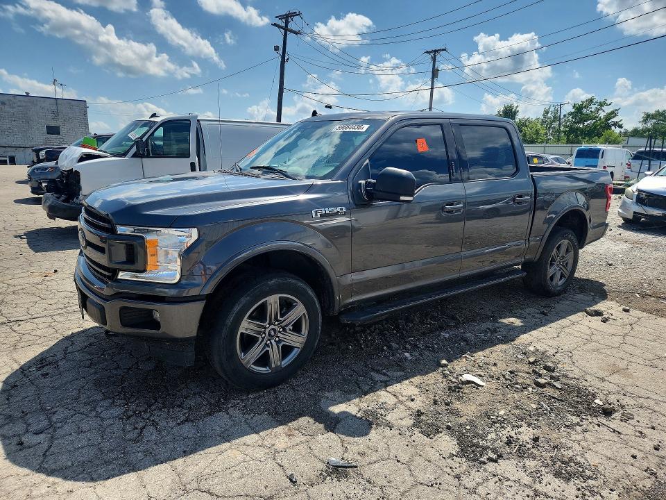 FORD F150 2020 with VIN 1FTEW1E42LFB13522 - Photo from auction
