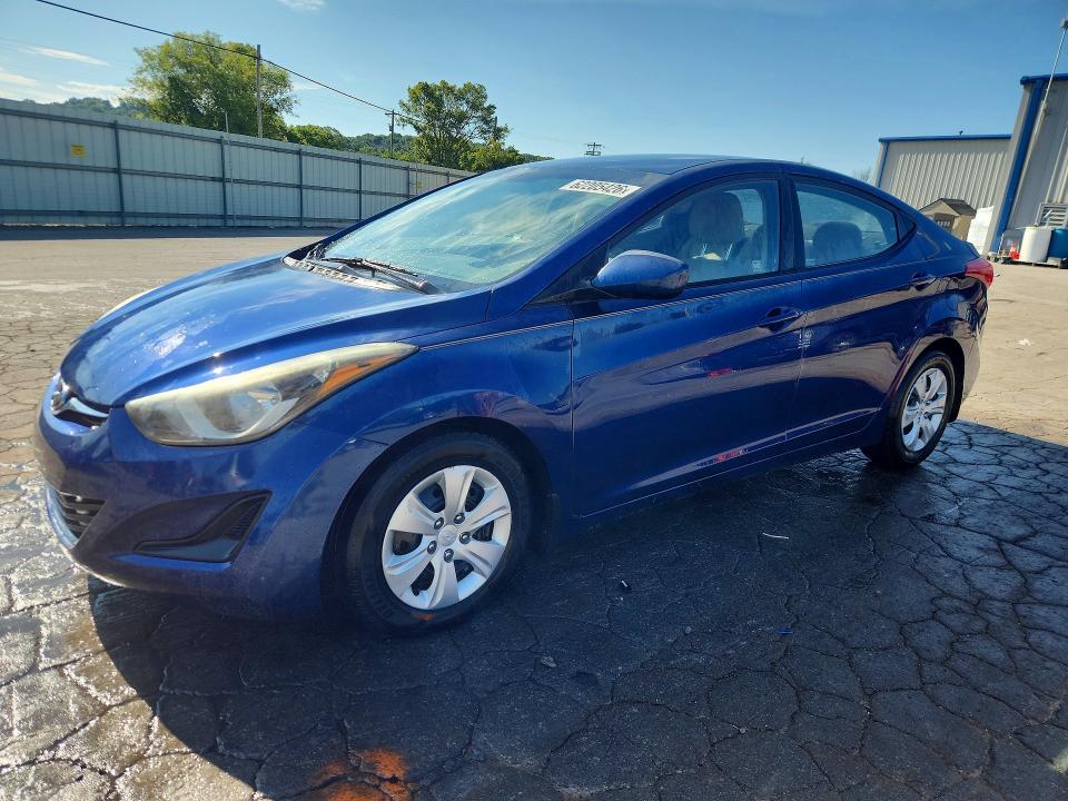 Photo 1 from auction – 2016 HYUNDAI ELANTRA with VIN 5NPDH4AE3GH797031