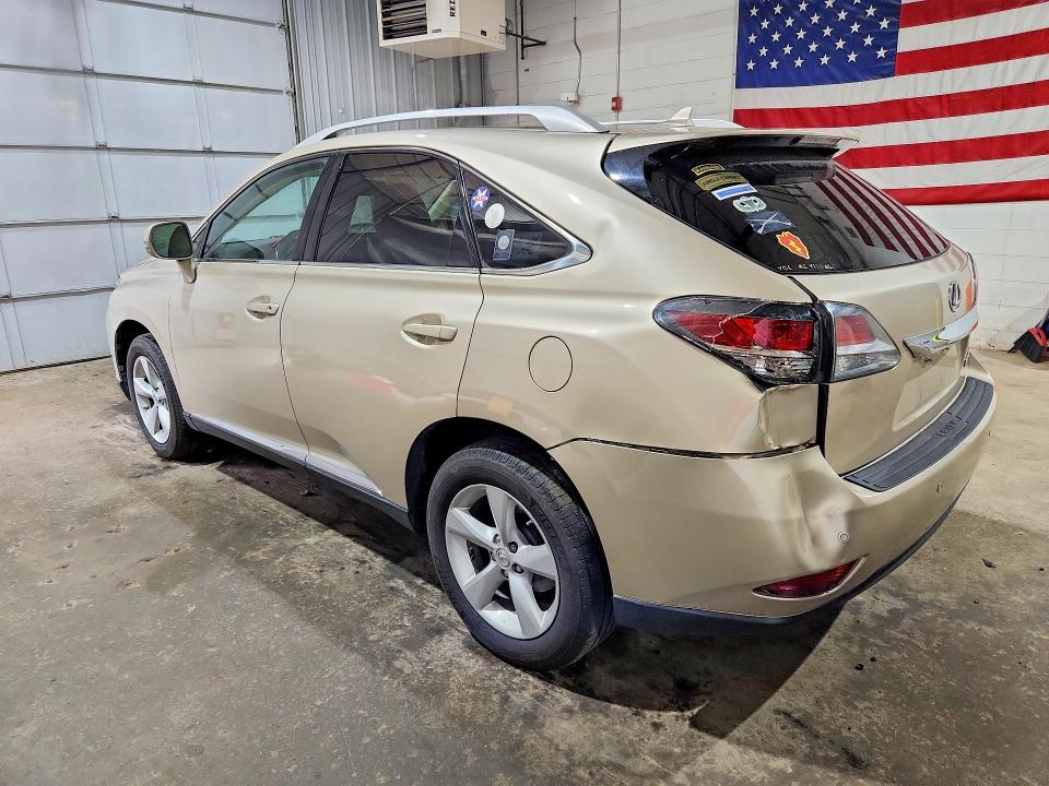 Photo 2 from auction – 2013 LEXUS RX 350 with VIN 2T2BK1BAXDC225712