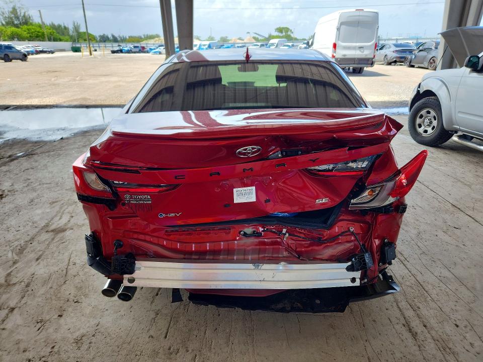 Photo 6 from auction – 2025 TOYOTA CAMRY with VIN 4T1DAACK0SU101905