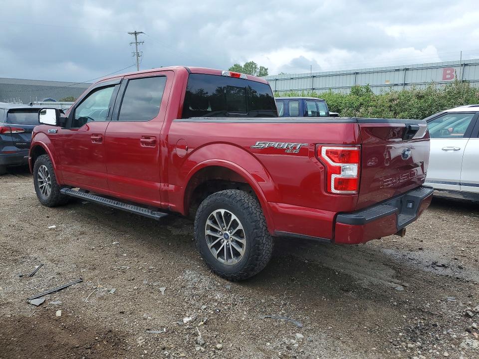 Photo 2 from auction – 2019 FORD F150 with VIN 1FTEW1EP2KFB25307