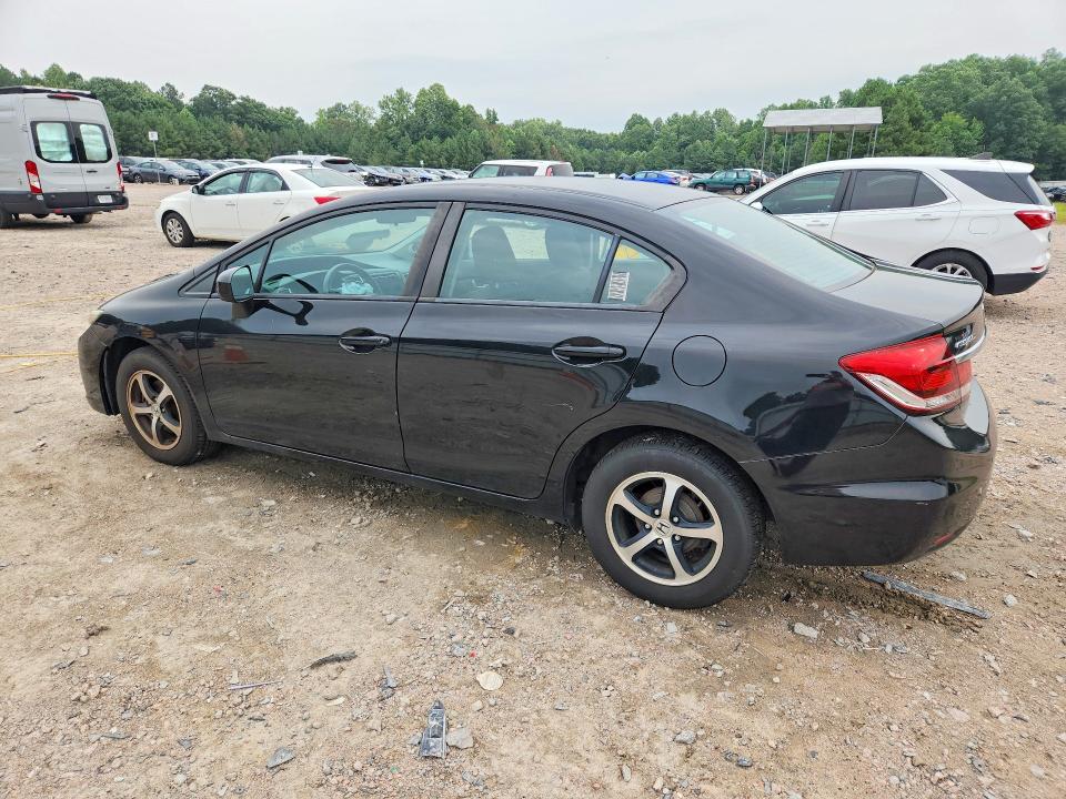 Photo 2 from auction – 2015 HONDA CIVIC with VIN 19XFB2F74FE287587