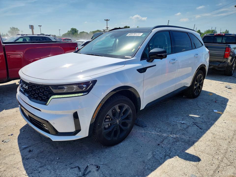 KIA SORENTO 2023 with VIN 5XYRKDLF2PG248781 - Photo from auction