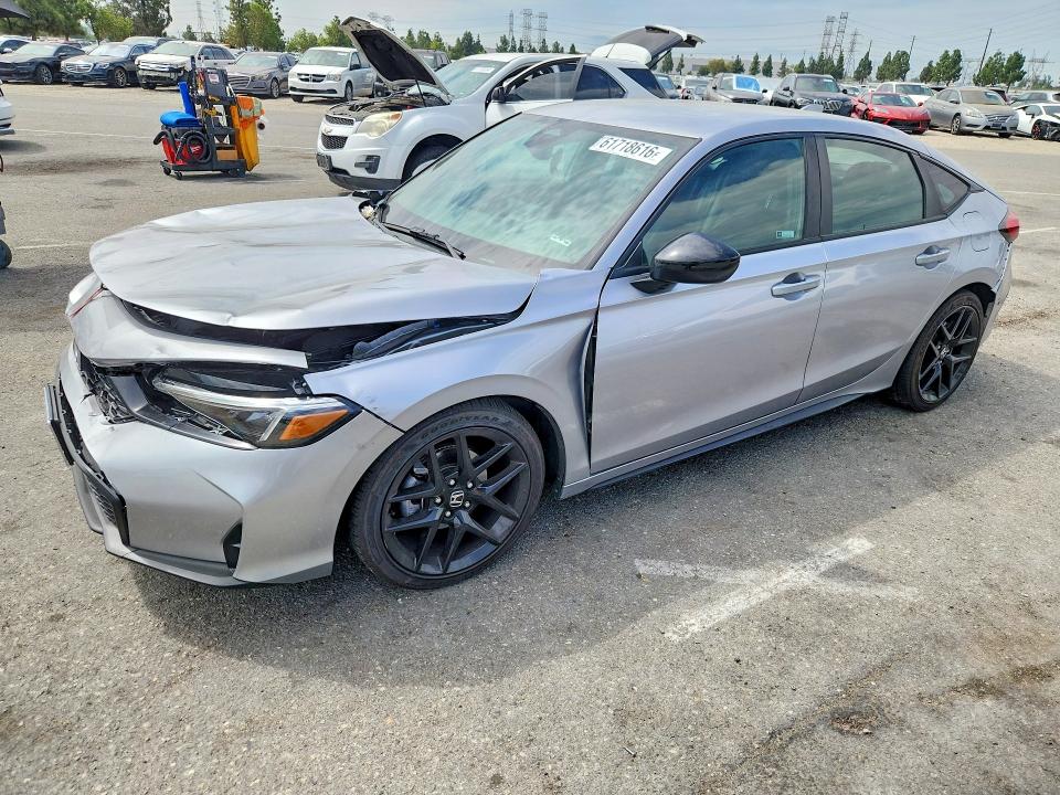 HONDA CIVIC 2026 with VIN 19XFL2H81TE003461 - Photo from auction