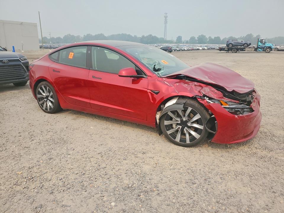 Photo 4 from auction – 2024 TESLA MODEL 3 with VIN 5YJ3E1EA4RF721099