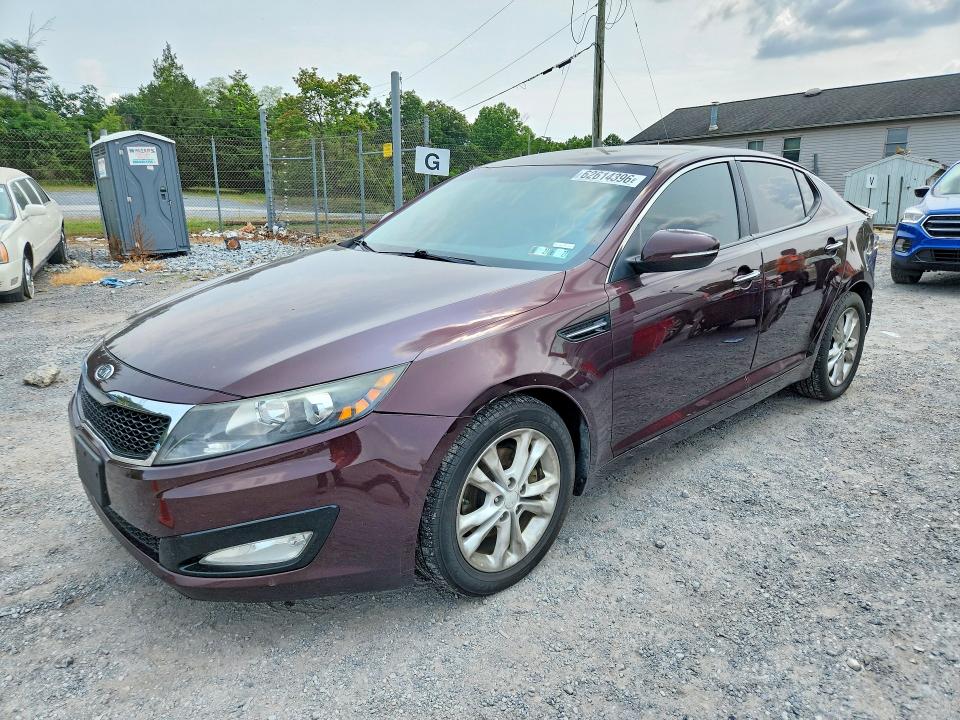 KIA OPTIMA 2012 with VIN 5XXGN4A71CG081502 - Photo from auction