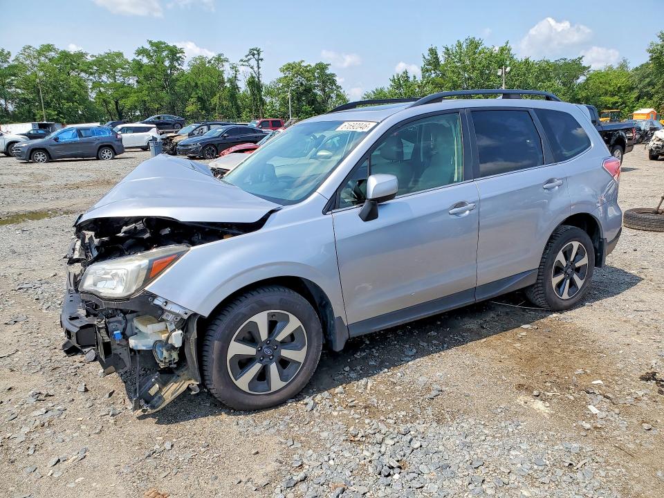 SUBARU FORESTER 2018 with VIN JF2SJAJCXJH414718 - Photo from auction
