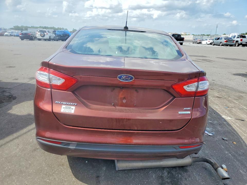 Photo 6 from auction – 2016 FORD FUSION with VIN 3FA6P0HDXGR220842