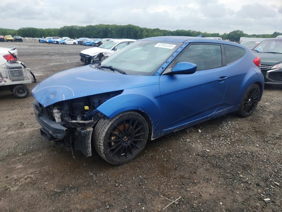 HYUNDAI VELOSTER 2016 with VIN KMHTC6AE2GU257645 - Photo from auction