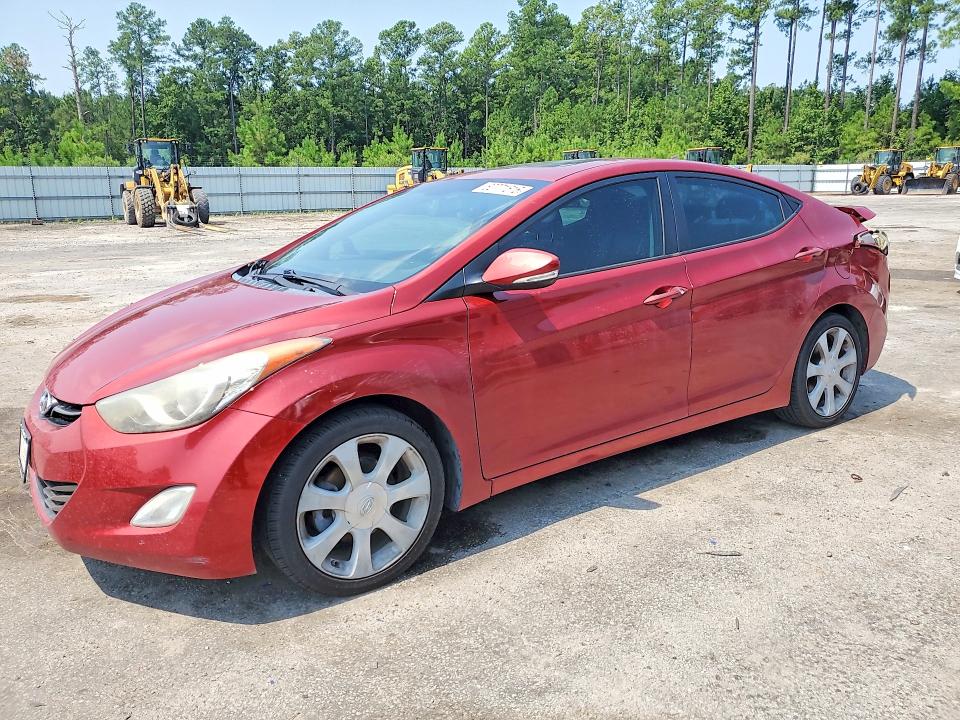 HYUNDAI ELANTRA 2013 with VIN KMHDH4AE0DU611331 - Photo from auction