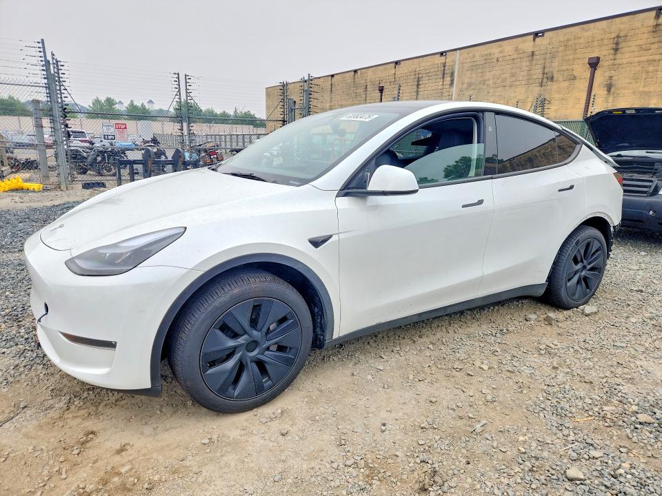 Снимка 1 от търг – 2025 TESLA MODEL Y с VIN 7SAYGDEE0SA352378