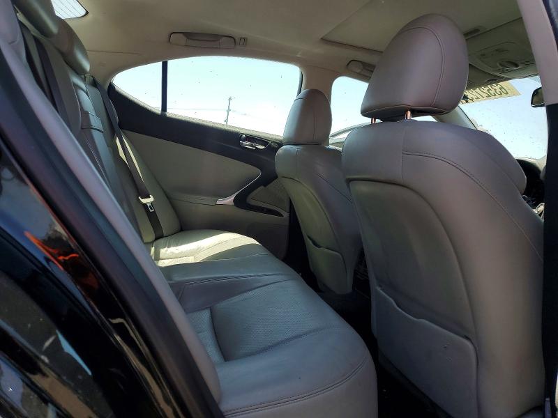 Photo 10 from auction – 2006 LEXUS IS with VIN JTHBE262665006555