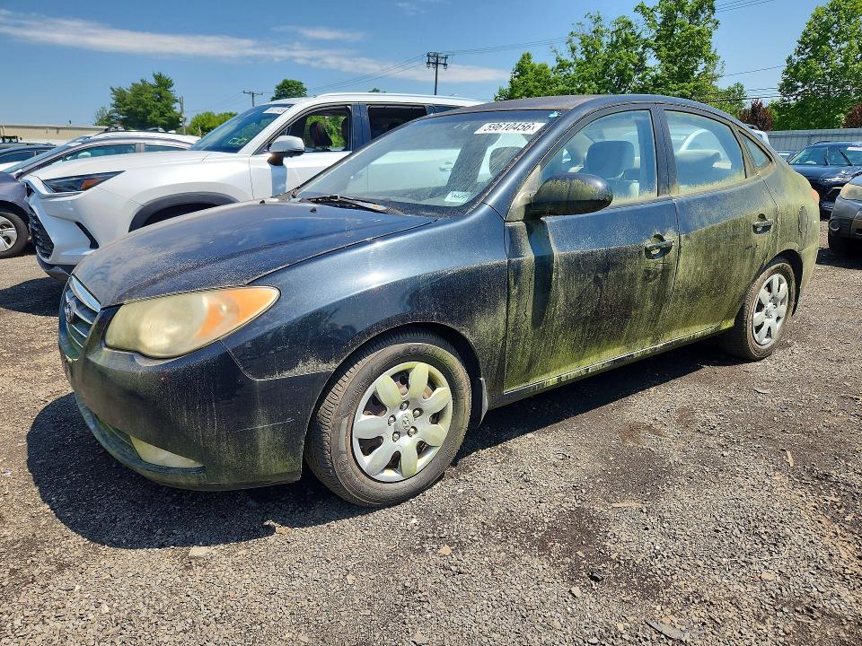 HYUNDAI ELANTRA 2008 с VIN KMHDU46D38U488108 - Снимка от търг