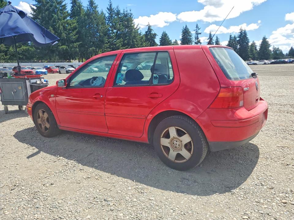 Photo 2 from auction – 2002 VOLKSWAGEN GOLF with VIN 9BWGB61J824069202