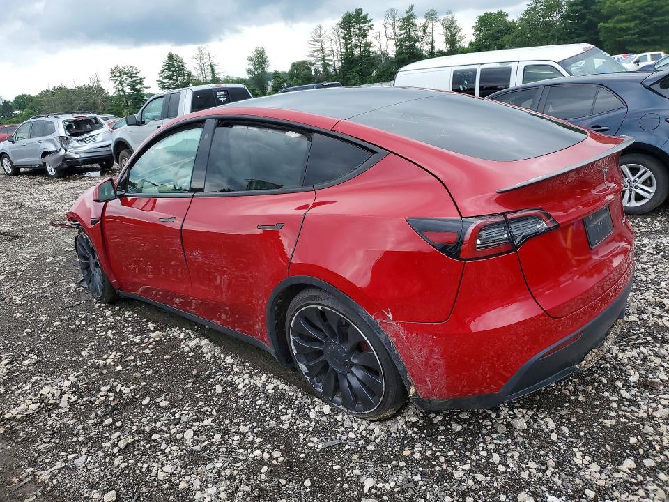 Zdjęcie 2 z aukcji – 2022 TESLA MODEL Y z VIN 7SAYGDEF8NF382387