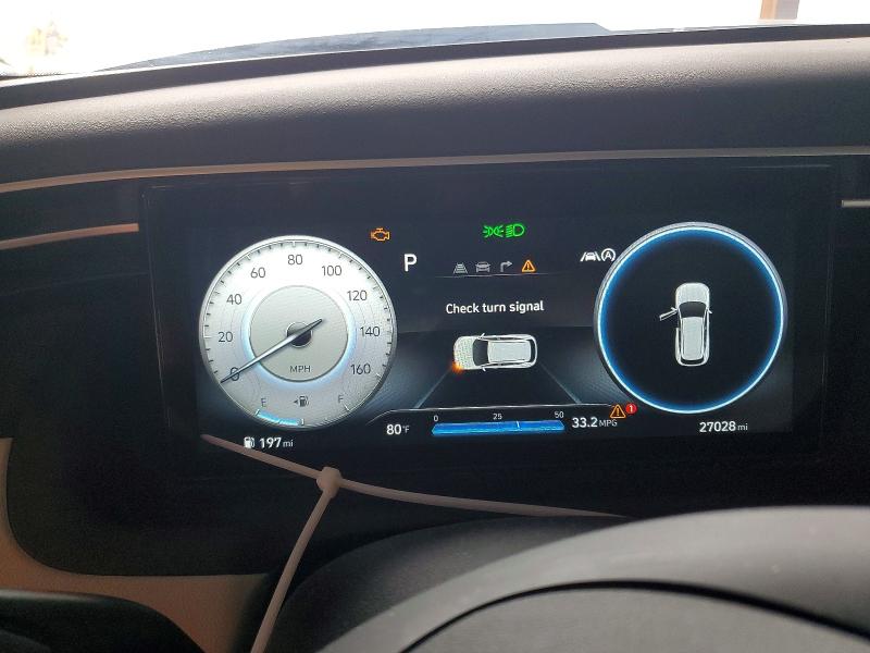 Photo 9 from auction – 2024 HYUNDAI TUCSON with VIN 5NMJF3DEXRH357953