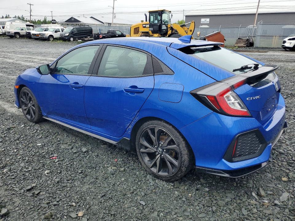 Photo 2 from auction – 2018 HONDA CIVIC with VIN SHHFK7H94JU302845