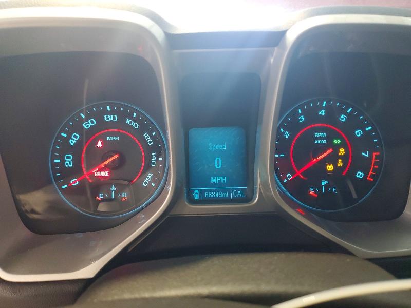 Photo 9 from auction – 2014 CHEVROLET CAMARO with VIN 2G1FE1E32E9207063