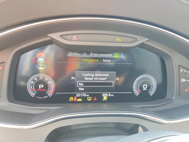 Photo 9 from auction – 2020 AUDI A6 with VIN WAUL2AF29LN052298