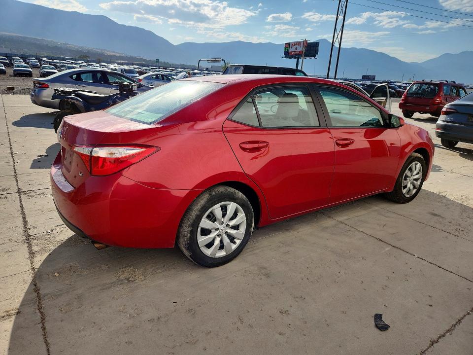 Photo 3 from auction – 2015 TOYOTA COROLLA with VIN 2T1BURHE0FC348302