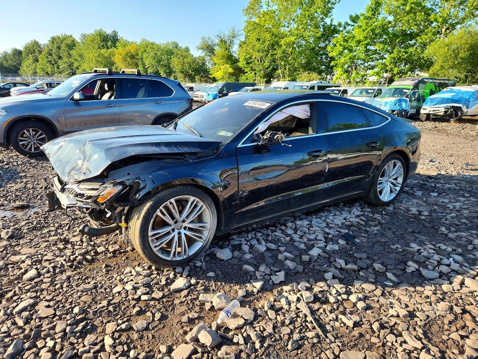 AUDI A7 2019 with VIN WAUR2AF29KN097220 - Photo from auction