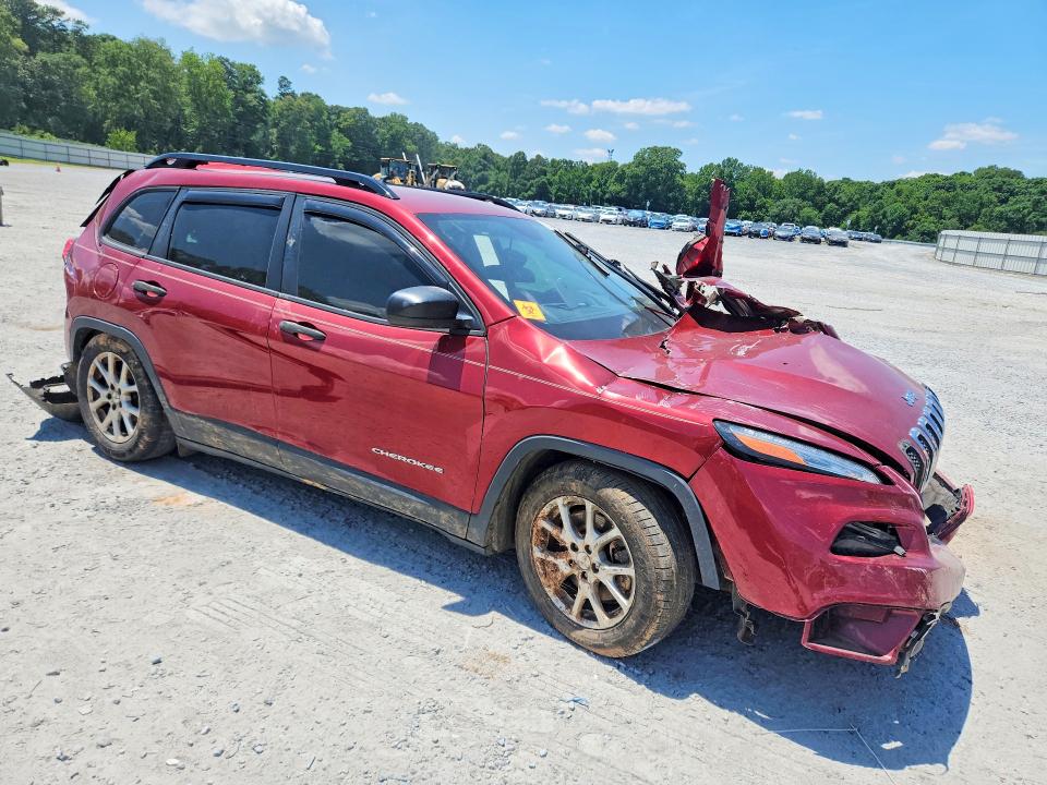 Photo 4 from auction – 2015 JEEP CHEROKEE with VIN 1C4PJLAB7FW700973