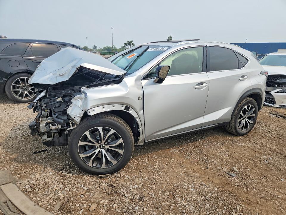 LEXUS NX 2015 with VIN JTJBARBZ9F2020991 - Photo from auction