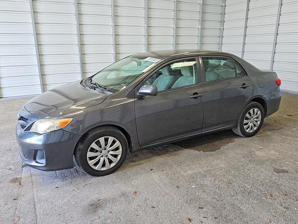 TOYOTA COROLLA 2013 with VIN 5YFBU4EE0DP148234 - Photo from auction