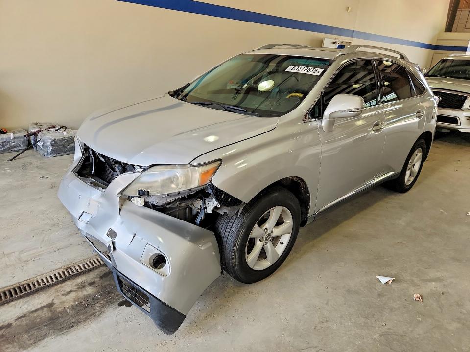 LEXUS RX 2010 with VIN 2T2BK1BAXAC067707 - Photo from auction