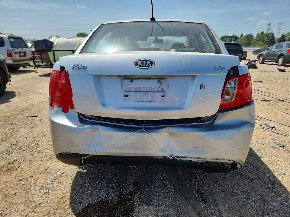 Photo 6 from auction – 2010 KIA RIO with VIN KNADH4A34A6682855