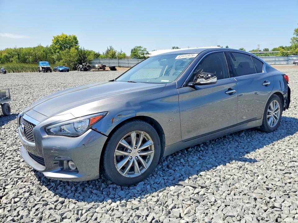 INFINITI Q50 2017 with VIN JN1EV7AR1HM831480 - Photo from auction