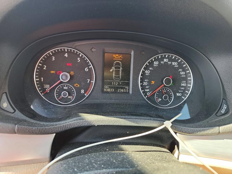 Photo 9 from auction – 2012 VOLKSWAGEN PASSAT with VIN 1VWBM7A31CC047908
