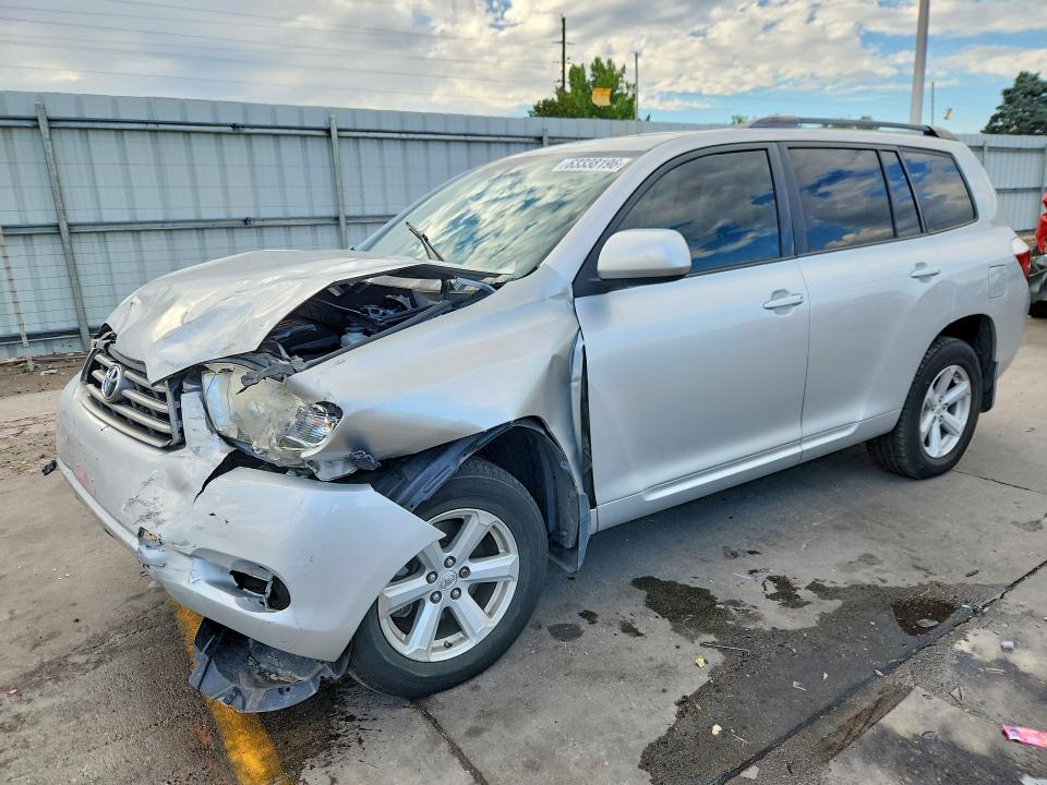 TOYOTA HIGHLANDER 2010 with VIN 5TDBK3EH6AS001137 - Photo from auction