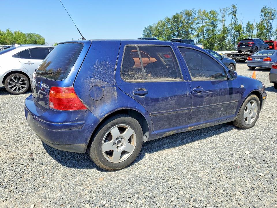 Photo 3 from auction – 2002 VOLKSWAGEN GOLF with VIN 9BWGB61J124071356