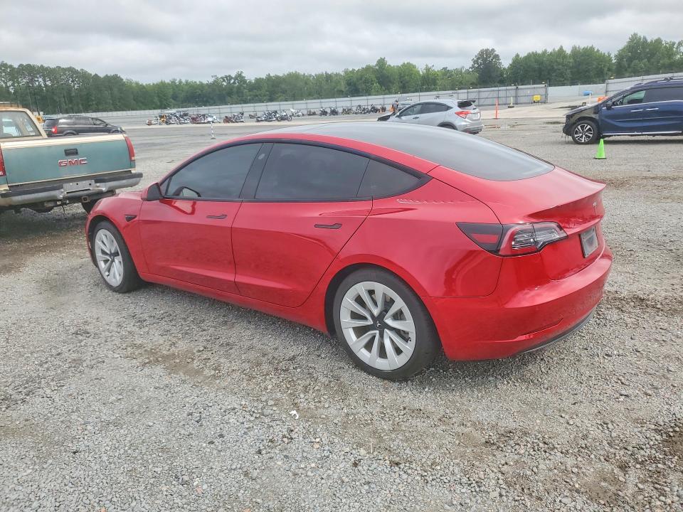 Photo 2 from auction – 2021 TESLA MODEL 3 with VIN 5YJ3E1EA5MF100964