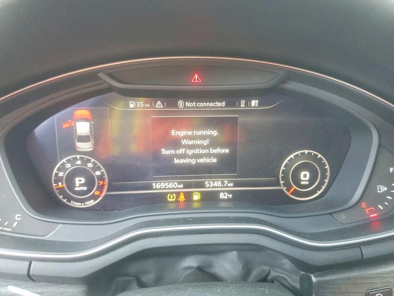 Photo 9 from auction – 2017 AUDI A4 with VIN WAUENAF44HN024059