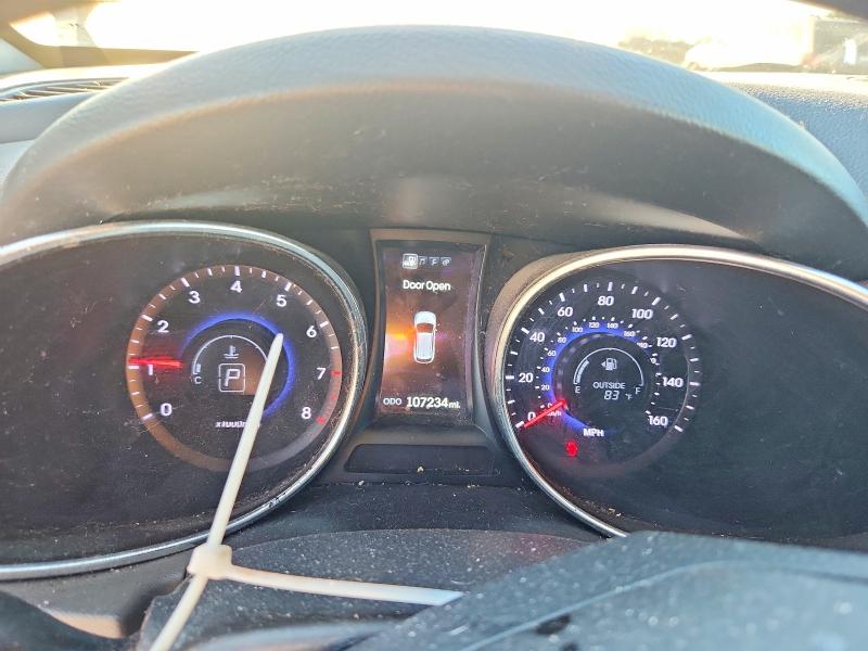 Photo 9 from auction – 2013 HYUNDAI SANTA FE with VIN KM8SR4HF2DU004544